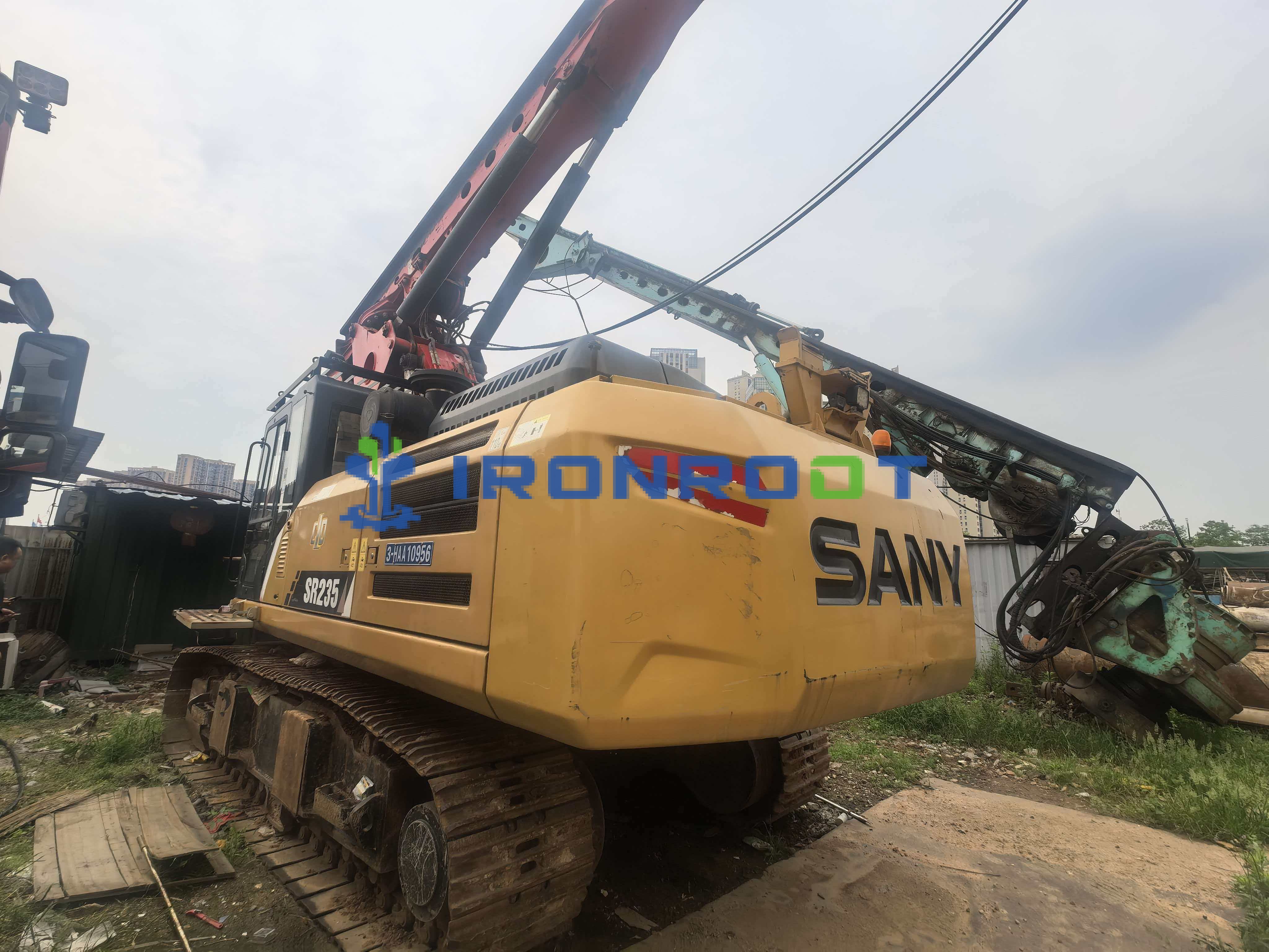 Used SANY SR235 Rotary Drilling Rig for Sale | 2018 Year | Excellent Condition