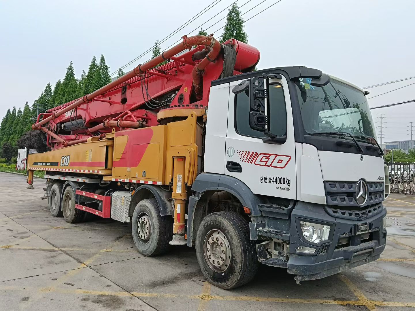 SANY 2021 62M Concrete Pump Truck
