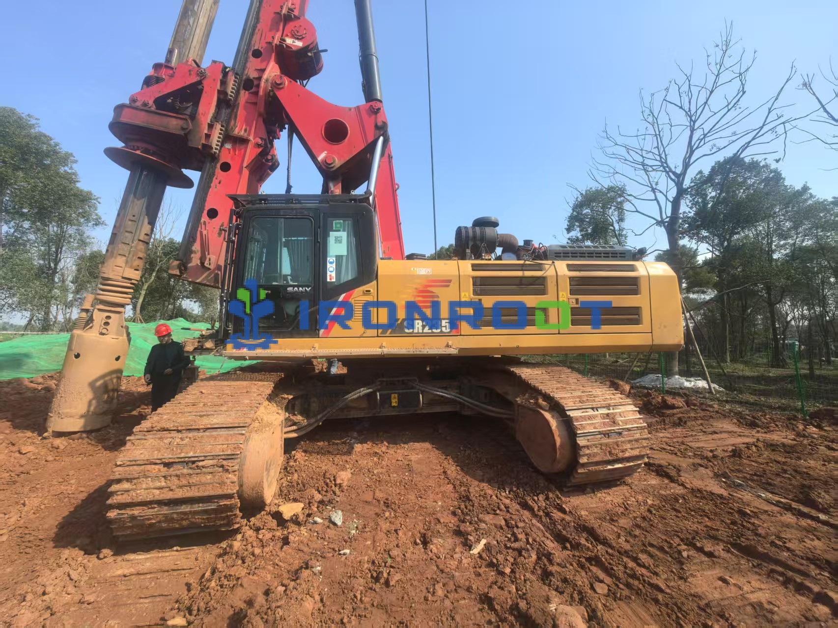 Used SANY SR235 Rotary Drilling Rig for Sale | 2019 | 2,200+ Working Hours | For Piling and Deep Foundation