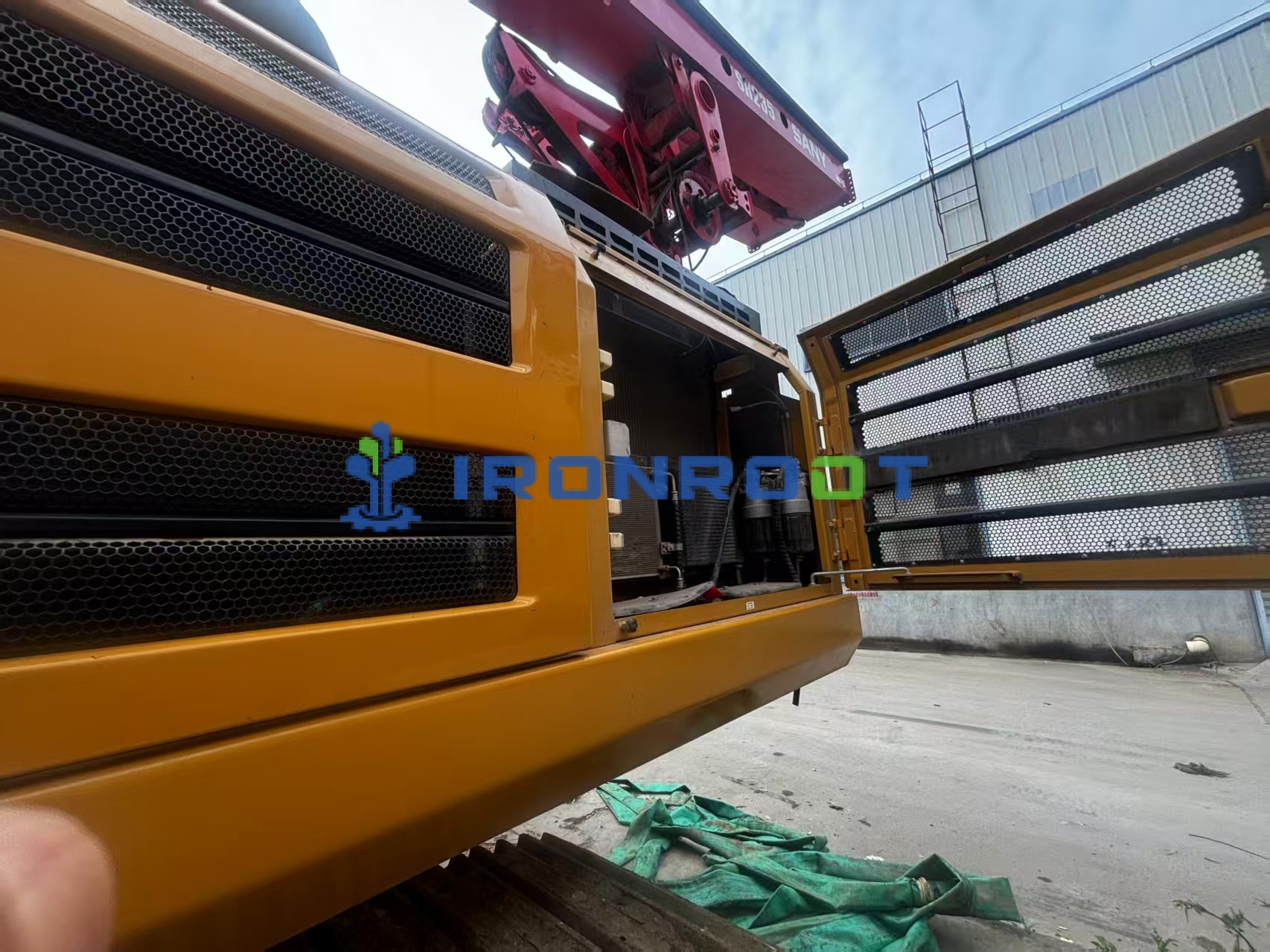 Vista 5 de Used SANY SR235 Rotary Drilling Rig for Sale | 2022 | Only 1,800 Working Hours | 445 mm 4-Section 15 m Interlocking Kelly Bar