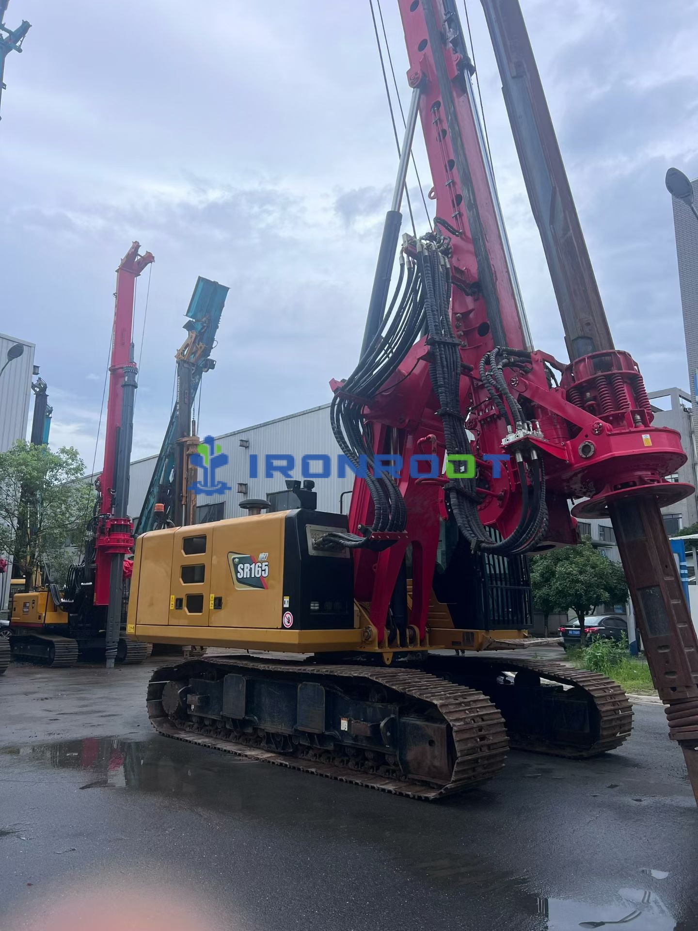 Vista 6 de Used SANY SR165 Rotary Drilling Rig for Sale | 2022 | 1,825 Hours | 44m Interlocking Kelly Bar | Excellent Original Condition