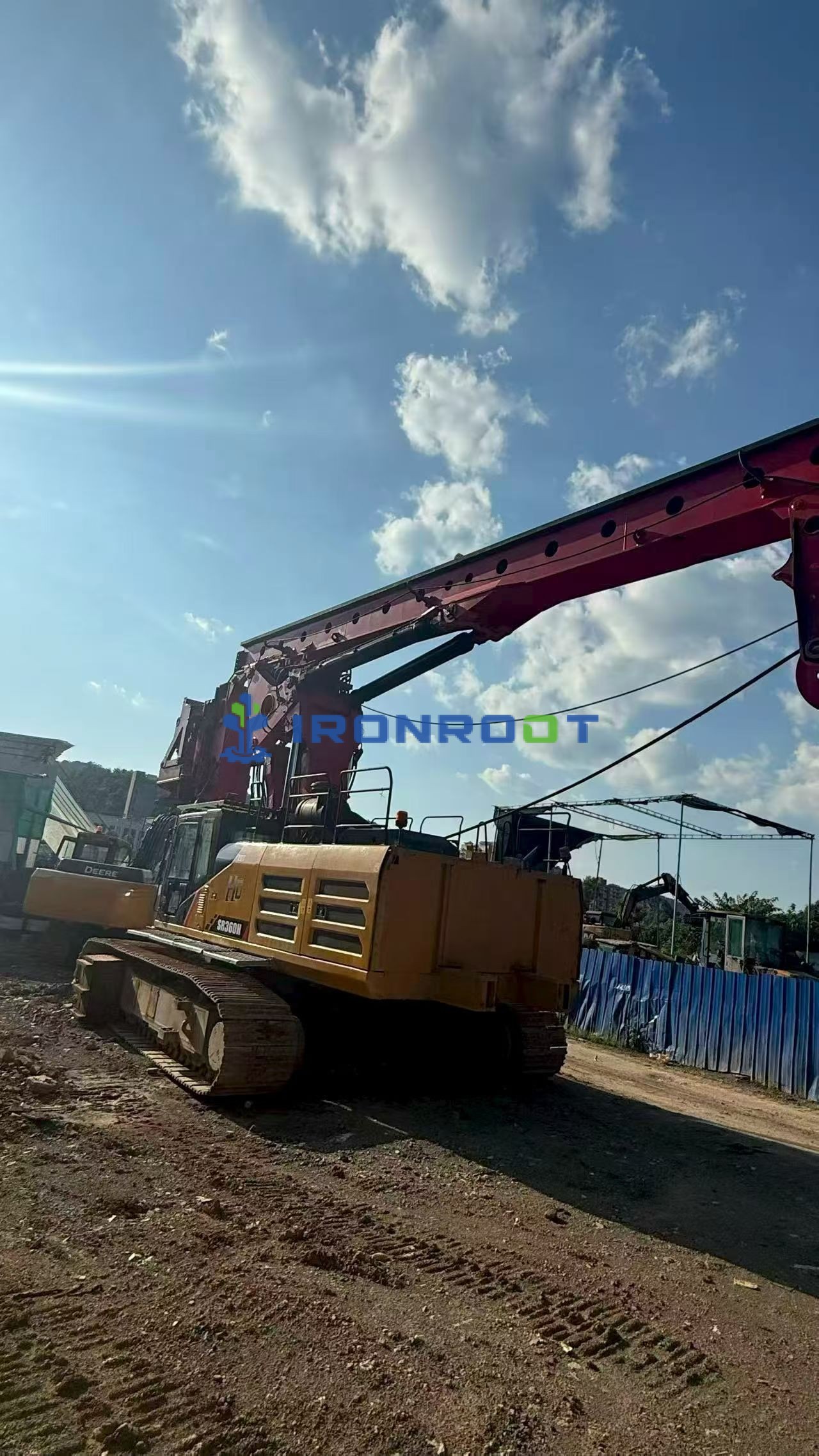 Vista 2 de Used SANY SR360H Rotary Drilling Rig for Sale | 2019 | 5,000 Hours | 120T | Original SANY 5×30.4m Interlocking Kelly Bar