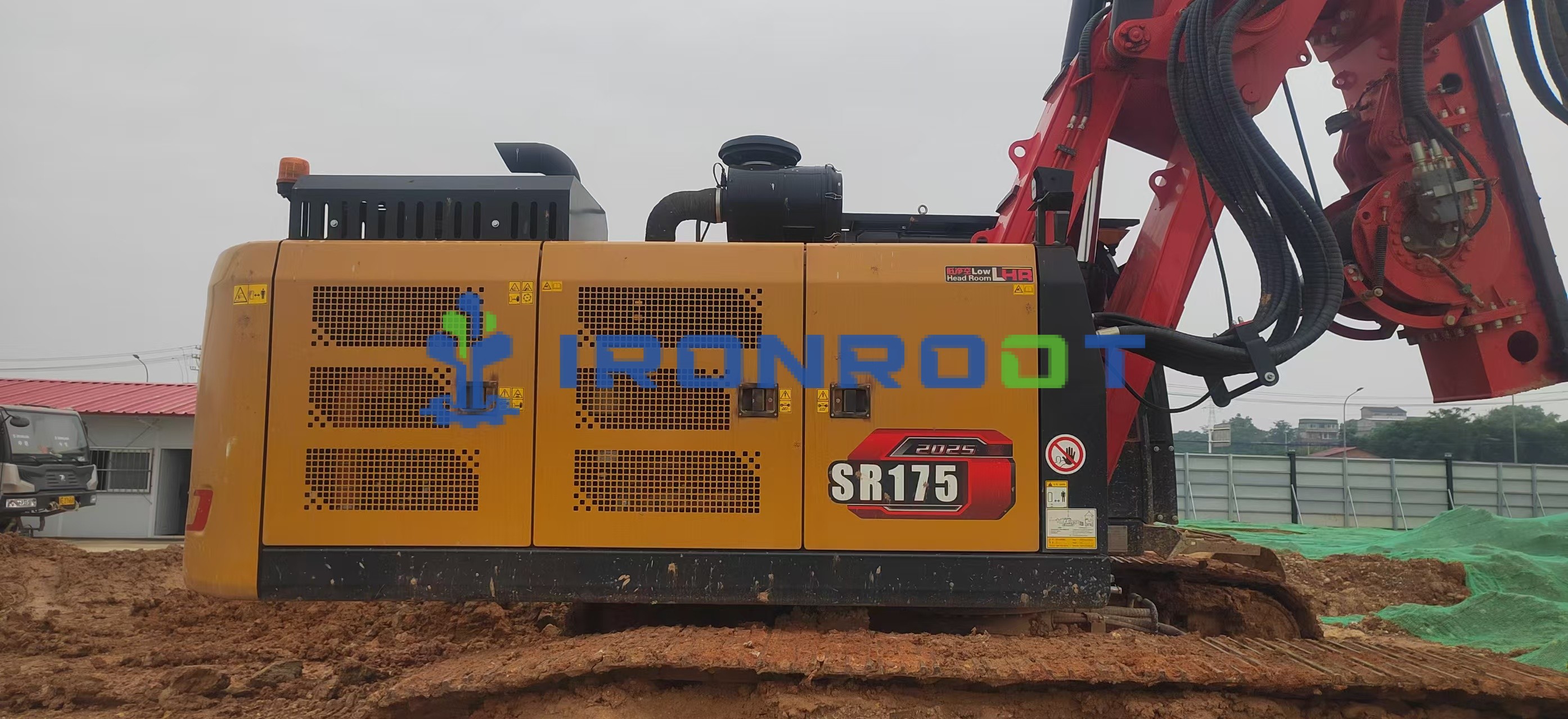 Vista 2 de Used SANY SR175 Rotary Drilling Rig for Sale | 2025 | Only 400 Working Hours | Excellent Condition