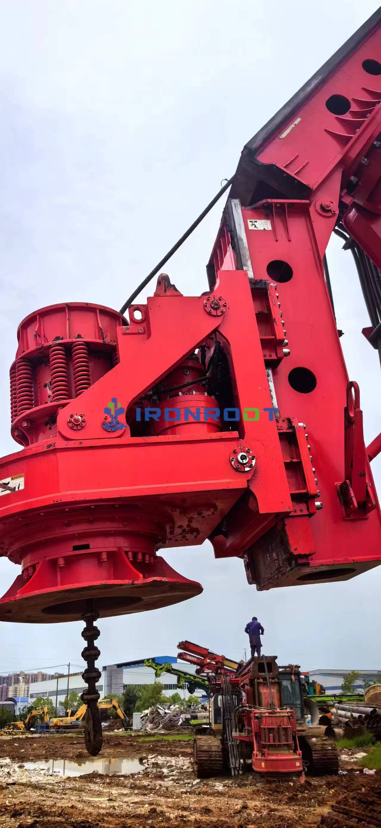 Vista 4 de Used SANY SR235 Rotary Drilling Rig for Sale | 2022 | Only 1,800 Working Hours | Excellent Condition