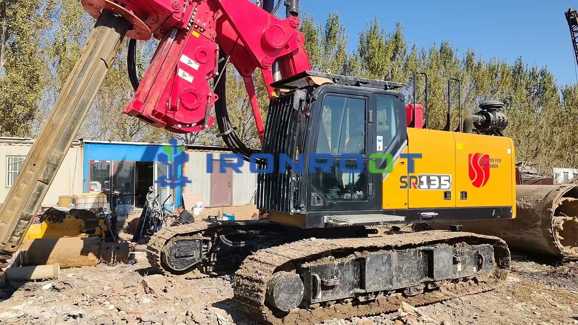 Used SANY SR135 Rotary Drilling Rig for Sale | 2025 | Only 680 Working Hours | Excellent Condition