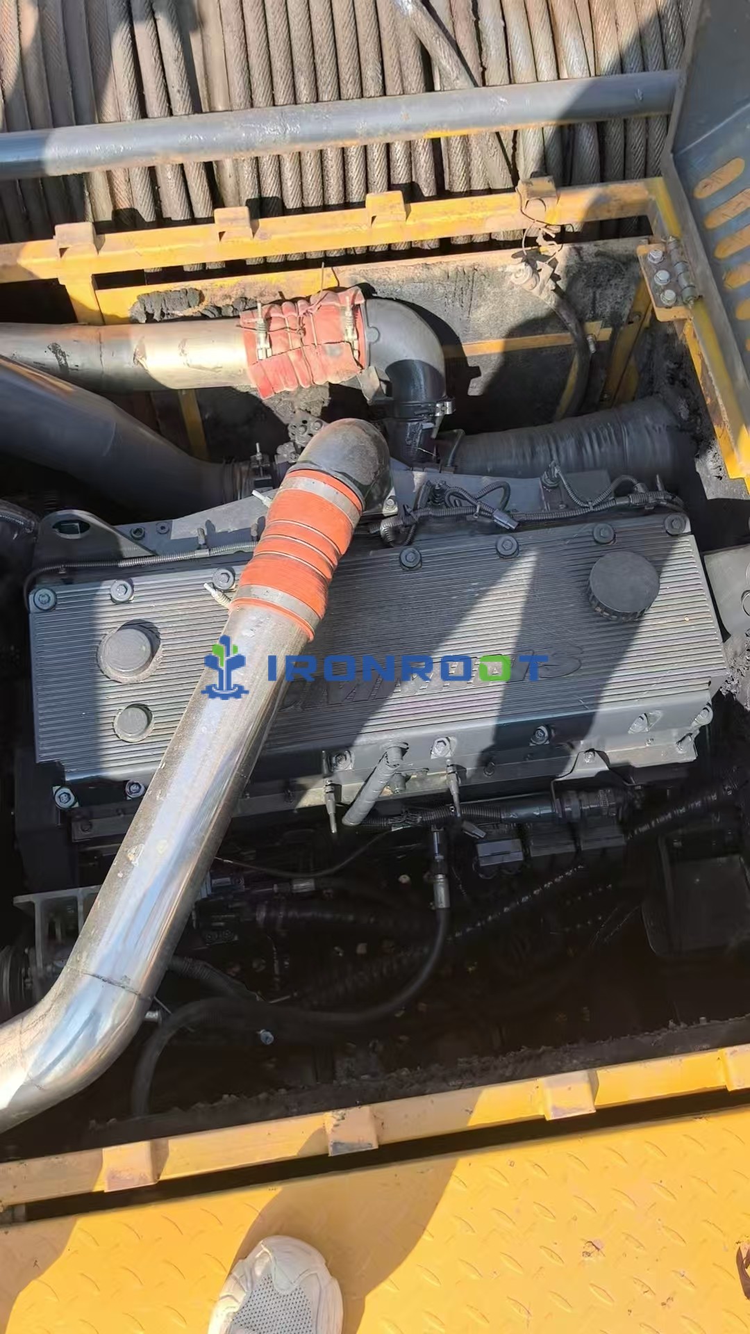 Vista 5 de Used XCMG XR280D Rotary Drilling Rig for Sale | 2020 | Original Wire Rope Crowd System