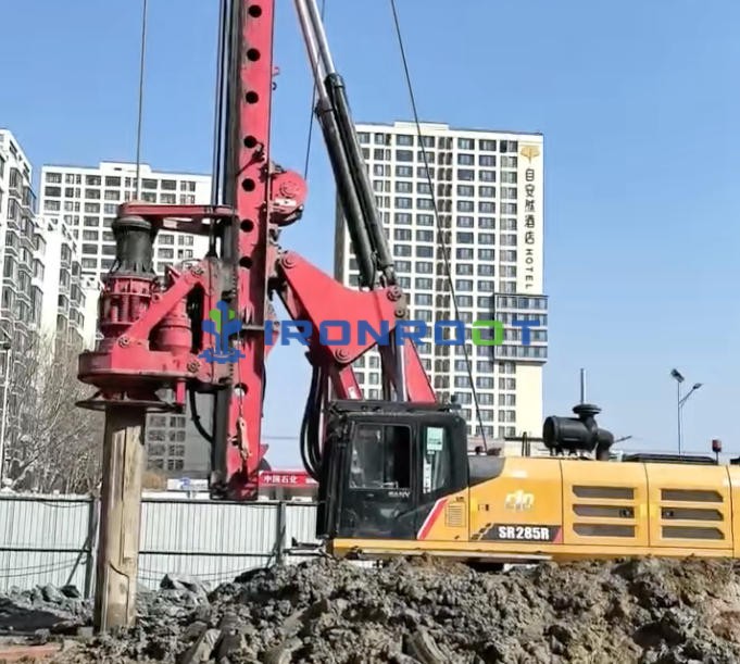 Vista 8 de Used SANY SR285R Rotary Drilling Rig for Sale | 2021 | 285 kN·m Torque | 100T Operating Weight