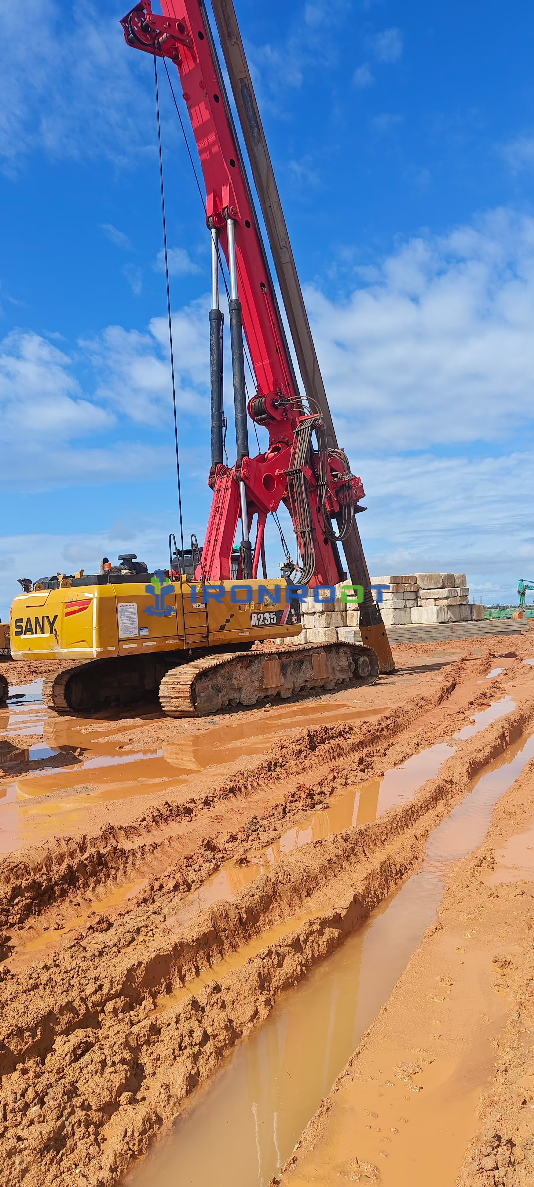 Vista 4 de Used SANY SR235 Rotary Drilling Rig for Sale | 2019 | 2,200+ Working Hours | For Piling and Deep Foundation