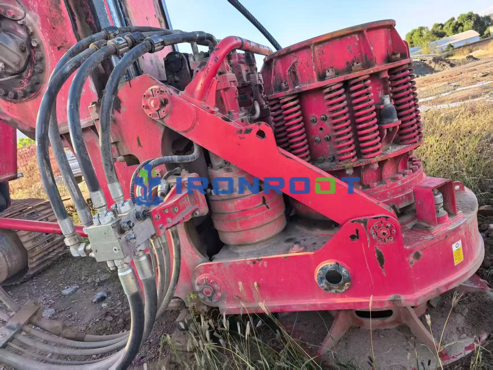Vista 2 de Used SANY SR205 Rotary Drilling Rig for Sale | 2019 | 3,500 Hours | 406 mm 4-Section 14 m Interlocking Kelly Bar
