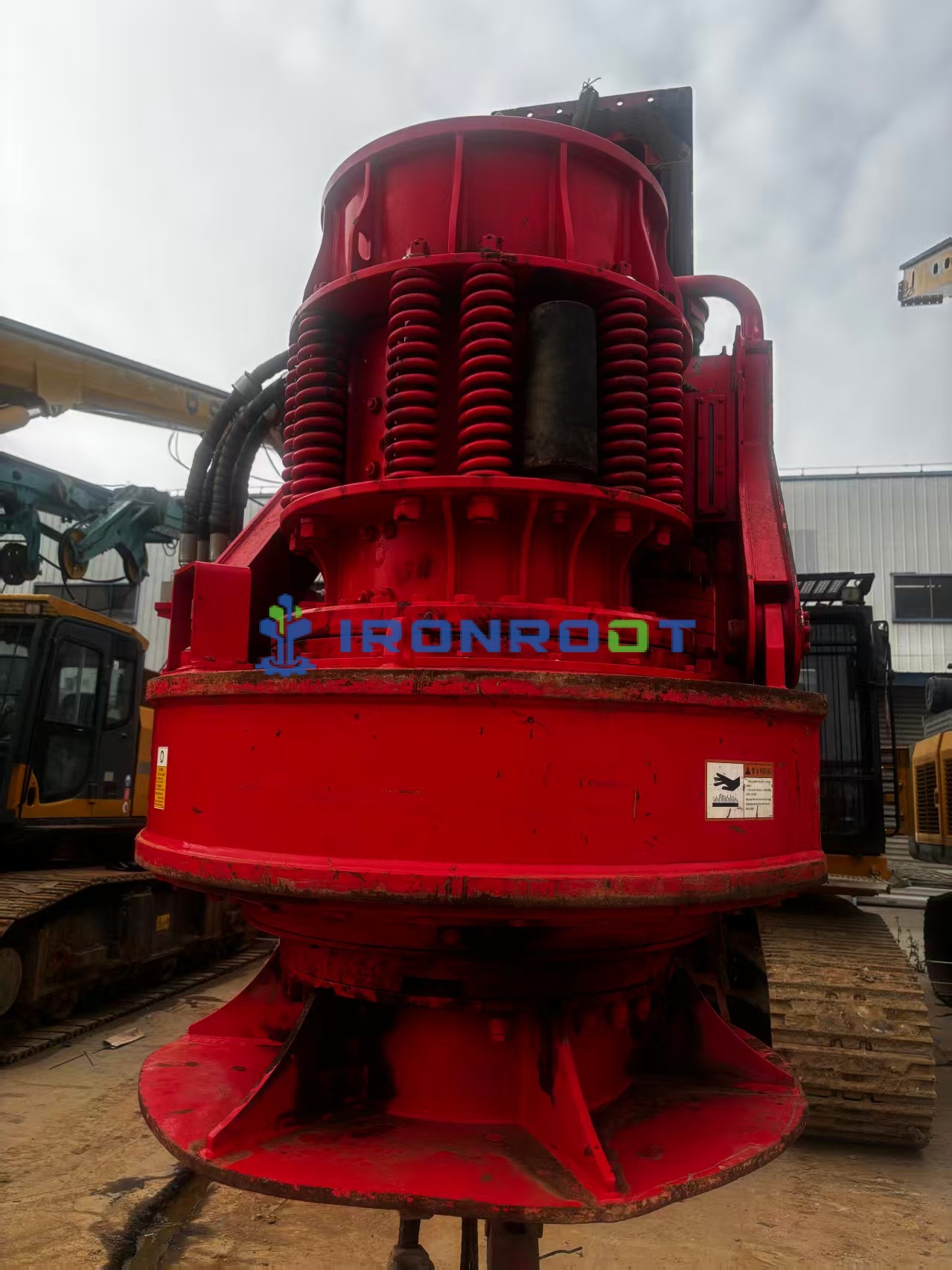 Vista 2 de Used SANY SR235 Rotary Drilling Rig for Sale | 2022 | Only 1,800 Working Hours | 445 mm 4-Section 15 m Interlocking Kelly Bar