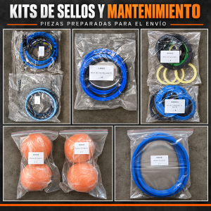 Kits de sellos y piezas de mantenimiento para bomba de concreto