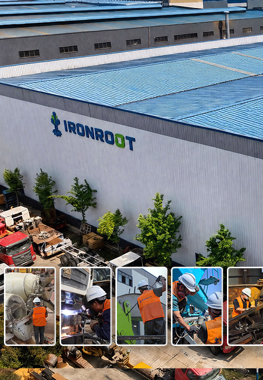 IRON ROOT equipment yard and engineering work