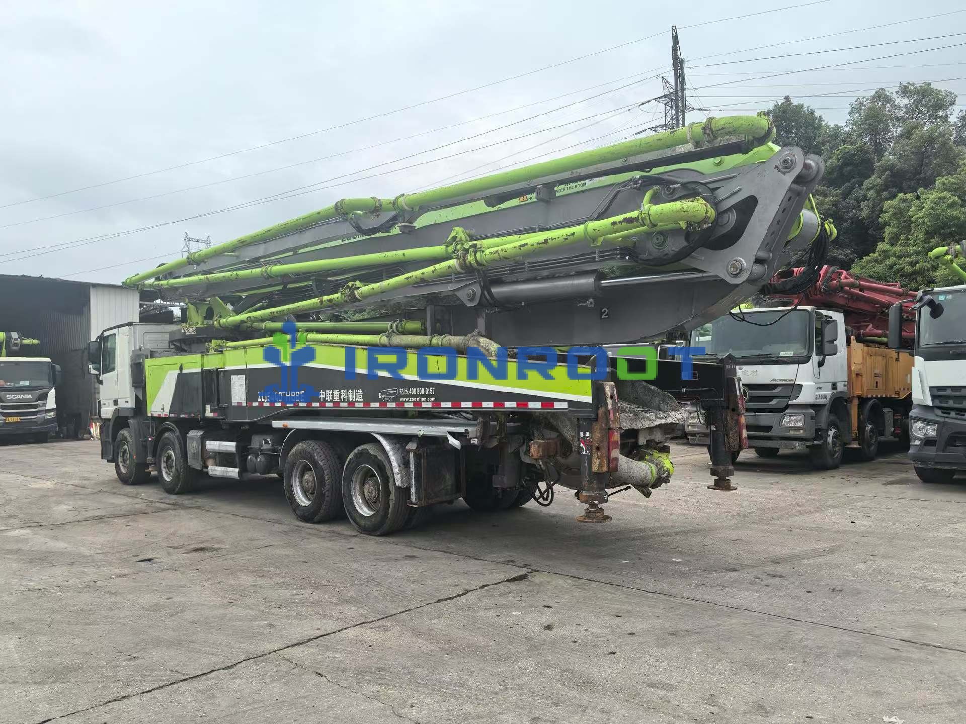 Zoomlion Mercedes-Benz 2018 56M Concrete Pump Truck