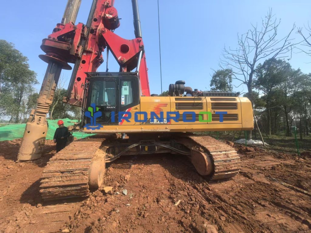 Used SANY SR235 Rotary Drilling Rig for Sale | 2019 | 2,200+ Working Hours | For Piling and Deep Foundation