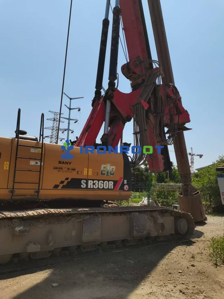 Used SANY SR360 Rotary Drilling Rig for Sale | 2021 | 2,800 Working Hours | For Piling and Deep Foundation