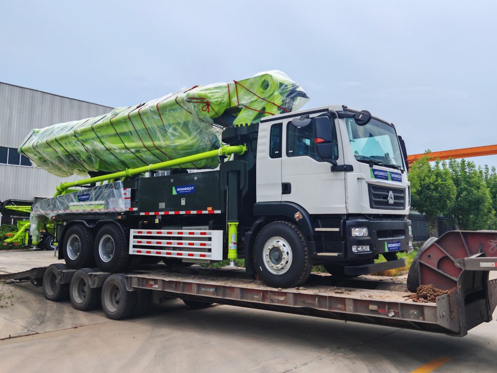 Entrega de Camión Bomba de Concreto Nuevo de 42 m 2026 | SINOTRUK, MAN Euro VI